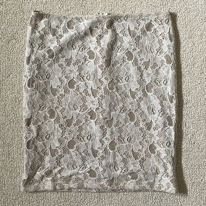 Lace Mini Skirt